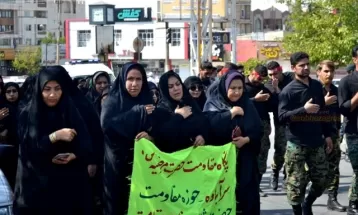دستهروی عزاداری 28صفر در شهر یاسوج