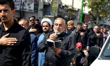 دستهروی عزاداری 28صفر در شهر یاسوج