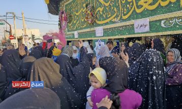 آغاز زندگی مشترک زوج جوان باشتی در موکب امامزمان (عج)