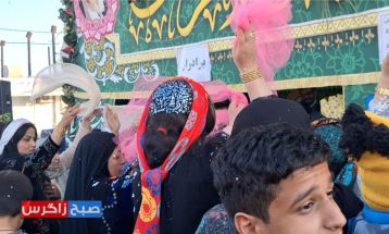 آغاز زندگی مشترک زوج جوان باشتی در موکب امامزمان (عج)