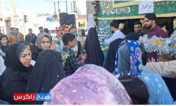 آغاز زندگی مشترک زوج جوان باشتی در موکب امامزمان (عج)